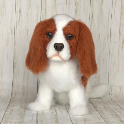 Cavalier  spaniel crochet