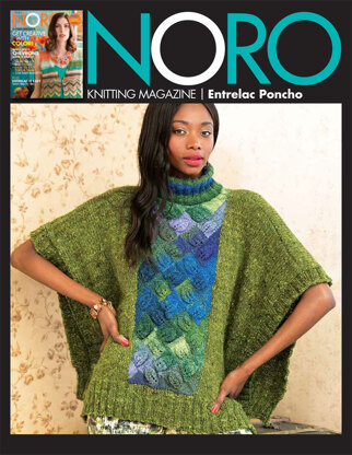 Noro Entrelac Poncho PDF