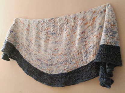 Braided Lace Shawl