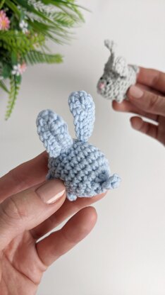 Crochet rabbit pattern, beginner crochet amigurumi bunny