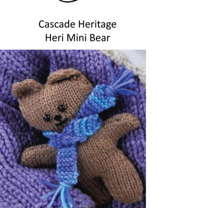 Heri Mini Bear in Cascade Heritage - FW138