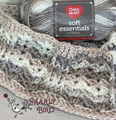 One Skein Soft Essentials Cowl