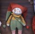 Peter Halloween clown doll knitting pattern