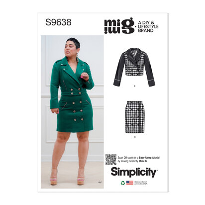 Simplicity Misses' Jackets and Skirt by Mimi G S9638 - Sewing Pattern