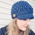 Cozy Textured Newsboy Hat