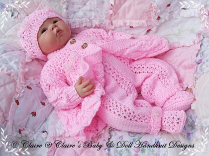 Lacy Winter Pram Suit