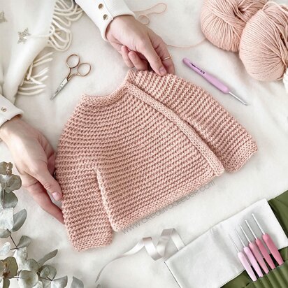 5 sizes- Cuddles Baby Sweater