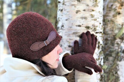 Felted Cloche