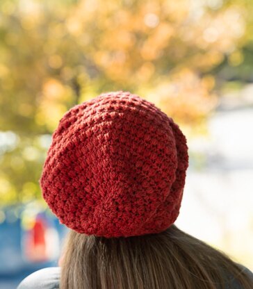 Triangle Puff Hat