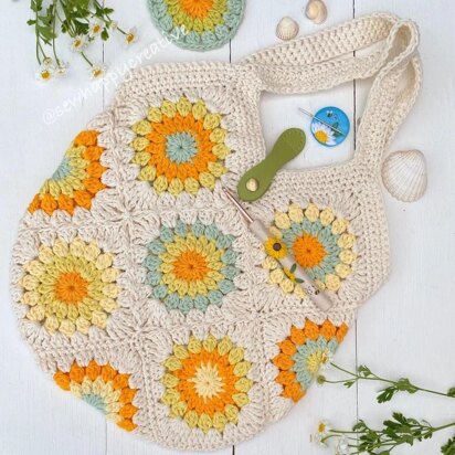 Always The Sun Bag Granny Square Bag