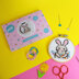 The Make Arcade Betty Bunny XS Cross Stitch Kit