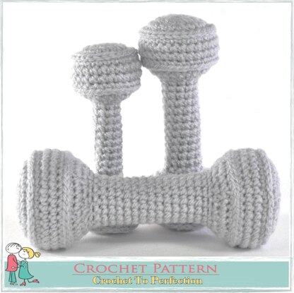 Dumbbell 3 in 1 Amigurumi