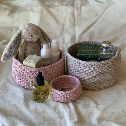 Pebbled Storage Basket