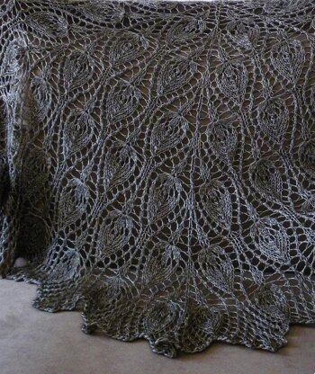 Night Blooms Shawl