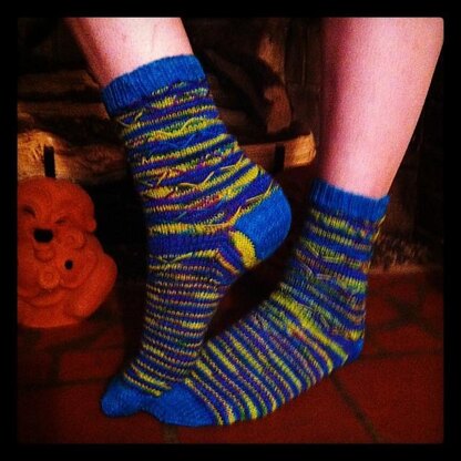 Blue Ridge Mountain Socks