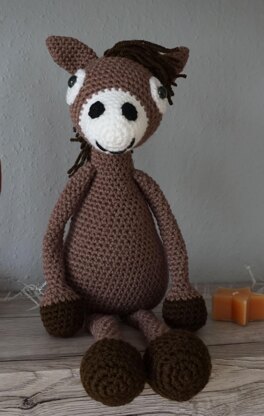 Crochet Pattern Long Legged Horse Galoppi!