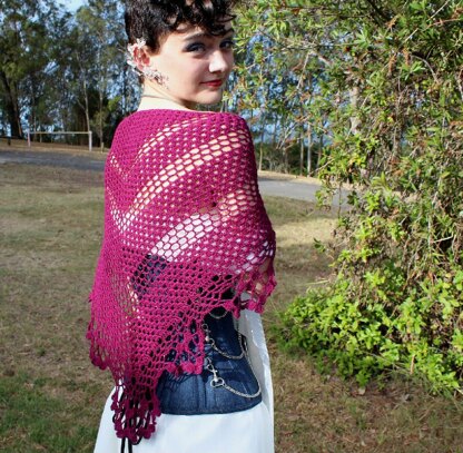 Evening Delight shawl