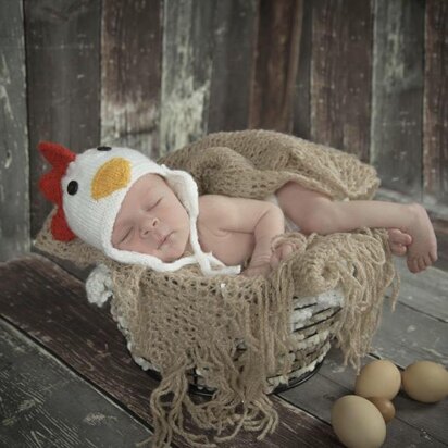 Mason’s  Chicken Hat - knitting pattern