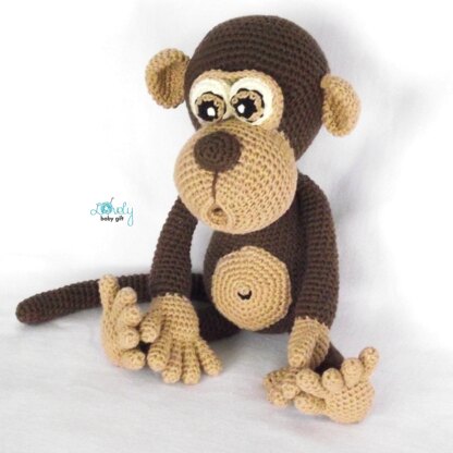 Amigurumi Monkey Stuffed Toy Crochet Pattern