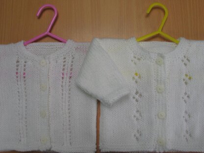 Baby cardigans - 2 options