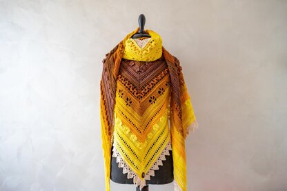 Golden Harvest Shawl