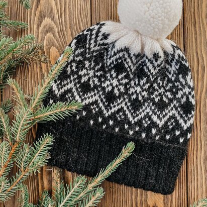 Snowflake hat