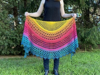 Apricity Shawl