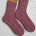 Reusse Alpine Cabled Socks