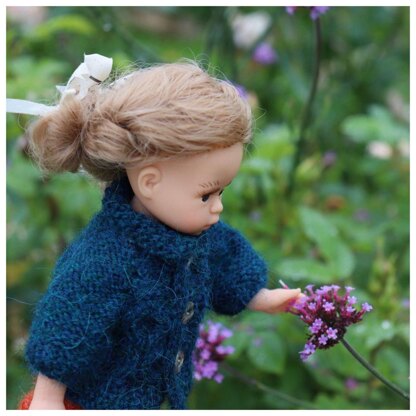 Plum Jacket & Mini skirt for doll