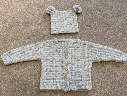 Rico baby jacket and hat #2
