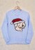 Intarsia - Christmas Dog Chart - Adults Sweater