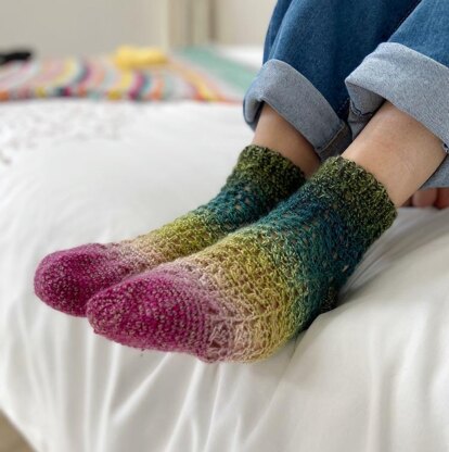 Rialto Crochet Ankle Socks