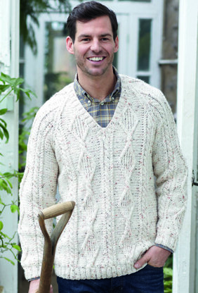 Sweaters in Hayfield Bonus Aran Tweed - 7373 - Downloadable PDF