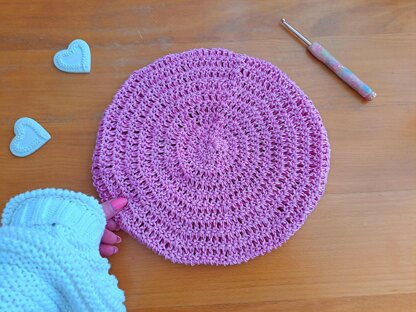 Crochet French Coquette Beret Pattern