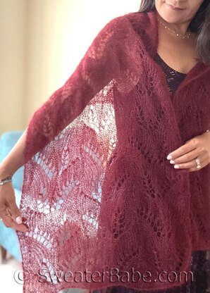 #335 Evangeline Shawl