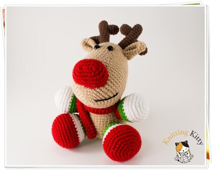 Amigurumi Christmas Reindeer