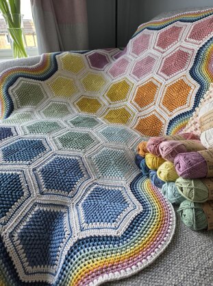 'Groovy Baby' Blanket