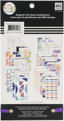 Happy Planner Sticker Value Pack - Soft Modern Geode, 683/Pkg