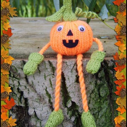 Russet the pumpkin - knitting pattern