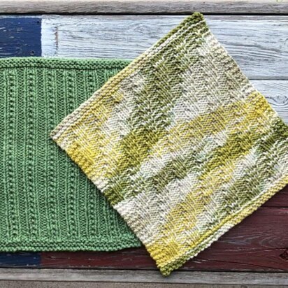 Rio Bravo & Laredo Dishcloths - knitting pattern