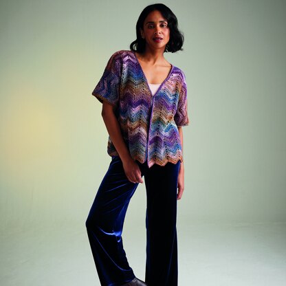 Sirdar 10725 Moonlight Bloom Cardigan PDF