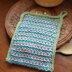 Three Color Linen Oven Mitt