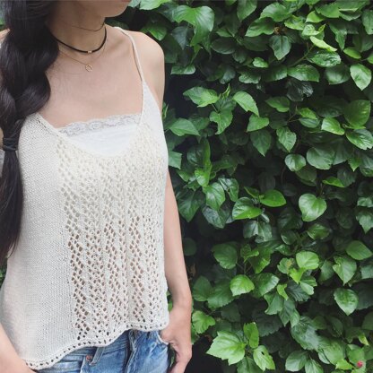 2way cami top Knitting pattern by Irene Lin | LoveCrafts