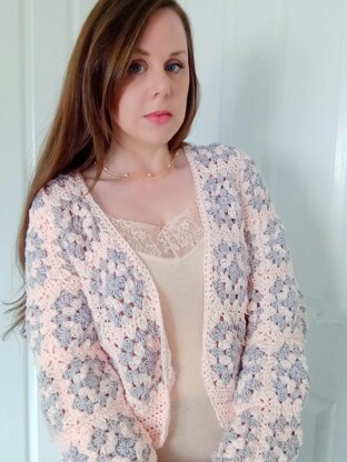 Crochet Granny Patchwork Cardigan Pattern