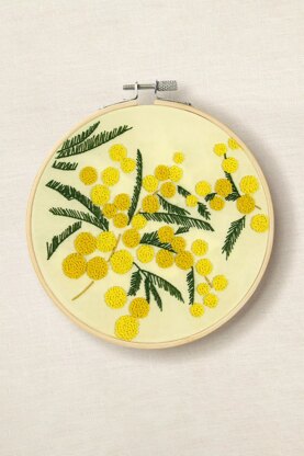DMC Mimosas by Marie-Dominique Procureur Easy Embroidery Kit