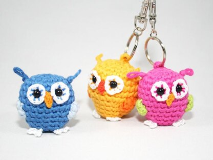 Owl - Key Chain - Amigurumi