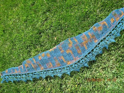 Swoop Crocheted Shawlette