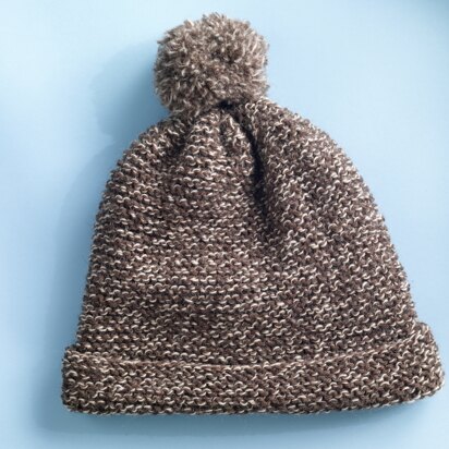 Schooner Hat in Lion Brand Fishermen's Wool - 80963AD