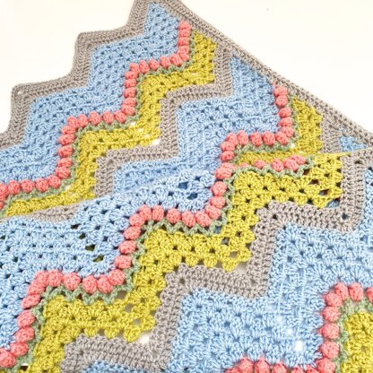 Spring Valley Blanket Pattern