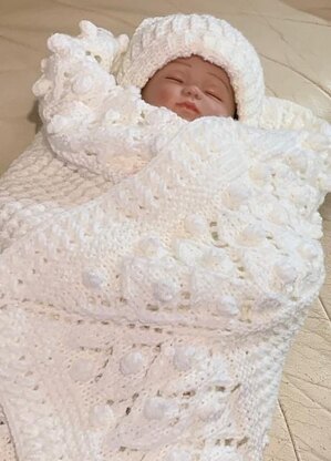 SNOWFALL baby blanket